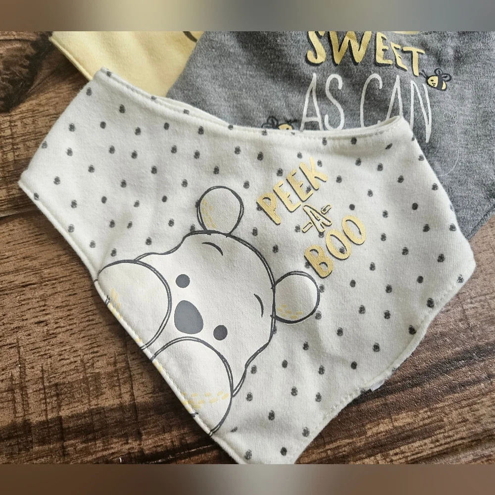 nwot disney baby winnie the pooh bundle of bibs